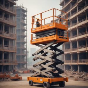 Аренда ножничного подъёмника: параметры техники и условия использования