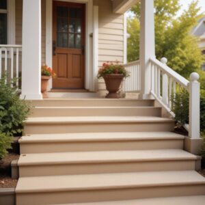 Полимерпесчаные ступени для крыльца: стоимость от 320 рублей